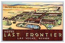 Hotel Last Frontier, Las Vegas Nevada NV Postcard picture