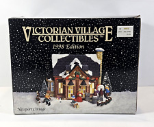 Victorian Village Collectibles 1998 Newport Cottage Lighted Christmas House picture