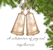 Cow Bells: Rustic Christma Delights (Set of 2),(9inch),(9inch) LOTS OF 20 picture