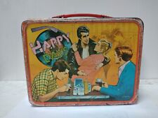 1976 VINTAGE HAPPY DAYS METAL LUNCHBOX THE FONZ PARAMOUNT no thermos Rare EUC picture
