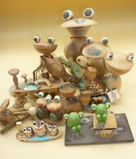Showa Retro   Old Frog Moss Summary .sightseeing souvenir picture