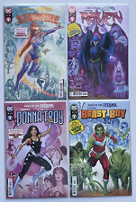 Tales of the Titans 1 2 3 4 Complete Set Series / Starfire Raven Donna Troy 2023 picture