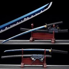High Quality Blue Blade 1095 Steel Japanese Samurai Tachi Sword Sharp Cut picture