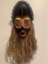 Vintage Handcrafted XL Ivory Coast West Africa Dan Mask Ceremonial Artifact picture