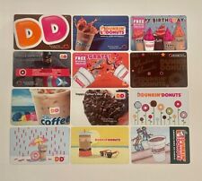 2006-2014 Dunkin Donuts Card. Set of 12. Mint. Worldwide shipping. picture