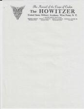 The Howitzer - US Military Academy - West Point, New York - 1951 Letterhead picture