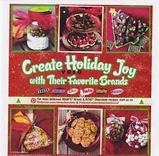 M&M's print AD 2019 mms M&M candy advertisement CREATE HOLIDAY JOY Mars small #1 picture