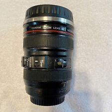 Caniam camera lens cup drink glass, stainless, looks like camera lens Ships Free picture