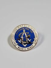 Grand Lodge A.F. & A.M. of Delaware Lapel Pin Wayne D Mower 2003-2004 picture