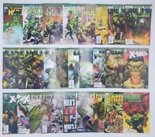 WORLD WAR HULK SET LOT of 28 Comics Front Line, X-MEN, The Incredible  Hulk Run  picture