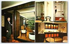 POSTCARD THE PALMER HOUSE HOTEL TOWERS MULTI-VIEW CHICAGO ILLINOIS picture