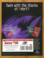 1999 Gameshark PS1 N64 Vintage Print Ad/Poster Official Authentic KMART Promo picture