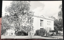 1930-1950 EKC RPPC Public Library Long Beach California CA Real Photo Postcard picture