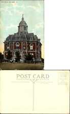 Court House Mansfield OH Ohio horse and buggy unused vintage postcard picture