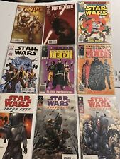 Lot Of 9 STAR WARS Comics Vintage New Age  High Grade picture