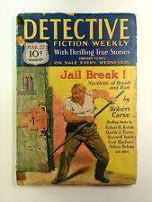 Detective Fiction Weekly Pulp Mar 22 1930 Vol. 48 #6 FR/GD 1.5 Low Grade picture