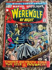 Marvel Spotlight #4 Werewolf by Night 1st Appearance of Buck Cowan 1972 Vintage picture