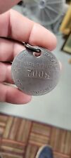 Vintage Lehigh Navigation Coal Company Employee Badge Aluminum Tool Check Tag picture
