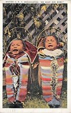 # B1379    NATIVE AMERICANS   POSTCARD,   INDIAN CHILDREN picture