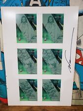 1997 Witchblade The Darkness Uncut card sheet art print | SIGNED Marc Silvestri picture