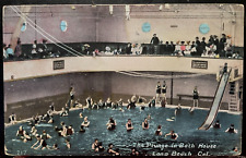 Vintage Postcard 1907-1915 The Plunge Bath House, Long Beach, California (CA) picture