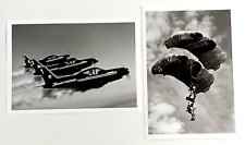 1995 Miami Air Show Homestead Air Force Base Army Golden Knights VTG Press Photo picture