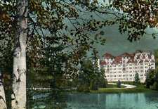 Vintage Postcard The Balsams and Lake Gloriette Dixville Notch NH Mountains picture