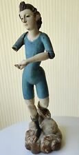 19th Century Spanish Carved Wood Statue picture