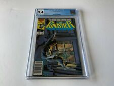 PUNISHER LIMITED SERIES 4 CGC 9.4 WHITE PGS NEWSSTAND EDITION MARVEL COMICS 1986 picture