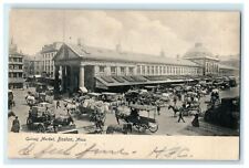 1909 Quincy Market Agriculture Warehouse Boston Massachusetts MA Postcard picture