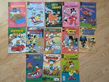 Vintage Walt Disney Donald Duck Scrooge Comic Books Lot picture