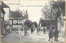 21 - CPA SAULIEU - Avenue de la Gare and Rue Sallier - Gervais publisher - Morvan picture