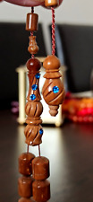 Islamic Prayer Beads, NATURAL COCO KUKA WOOD TASBIH MISBAHA, HANDMADE KUKA AGACI picture