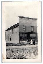 c1910's Millinery Women's Hat Shop Farmersville Station NY RPPC Photo Postcard picture