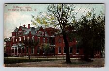 Cairo IL-Illinois, St Mary's Hospital, Antique Vintage Souvenir Postcard picture