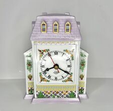 Vintage 1994 Lenox Fine Porcelain Village Clock picture
