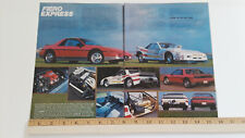 1985 PONTIAC FIERO GT vs. ROD SHOP RACE CAR ORIGINAL ARTICLE picture