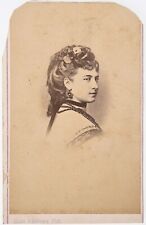 ANTIQUE CDV CIRCA 1860s QUEEN ALEXANDRIA OF BRITAIN NICE FRANCE picture