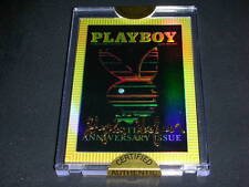 Playboy Hugh Hefner 24K Gold Auto Refractor picture
