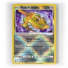 Pokemon - Radiant Steelix - 124/196 - SWSH Lost Origin - Holo Card picture