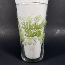 Wicked Weed Brewing Pint Glass Beer Tumbler Asheville, NC Brewery 16 Oz picture