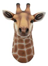 Kenya The Safari Giraffe Head Wall Decor Wildlife Animal Taxidermy 3D Sculpture picture