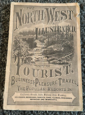 1876 Chicago & NorthWestern Ry Railroad Booklet 