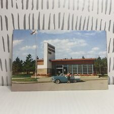 Florida Welcome Center Postcard 1950s Chevy Bel Air Convertible picture