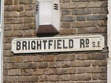 Photo 6x4 Old sign for Brightfield Road, SE12 Catford/TQ3873 The right h c2010 picture