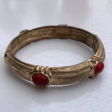 Authentic Ancient Norse Viking Gold gilded Bracelet Authentic Military Artifact picture