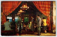 1950's UNION PACIFIC RAILROAD DINING ROOM GRAND CANYON LODGE VINTAGE POSTCARD picture