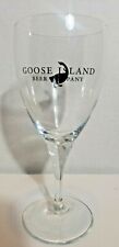 Goose Island Beer Company Footed Chalice Wine Glass Rastal Made in Turkey picture