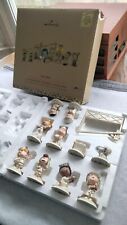 Hallmark Peanuts Limited Edition Nativity Collection 2015 Handcrafted Set of 10 picture