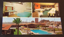 Laredo TX-Texas Siesta Motel Restaurant Advertising Vintage Postcard picture